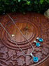 Gold Finish Trendy Fancy Necklace set