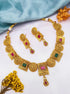 Gold Pated designer Necklace set