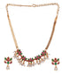 Gold Plated AD Necklace Set - Griiham