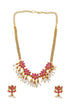 Gold Plated AD Necklace Set - Griiham