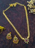 Gold Plated CZ Necklace set