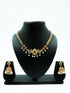 Gold Plated Choker Necklace set 10473N - Griiham