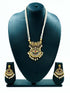 Gold Plated Classic Pendant design with Pearl mala 5949N - Griiham