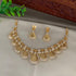 Gold Plated Cute CZ Necklace Set 19943N - Griiham