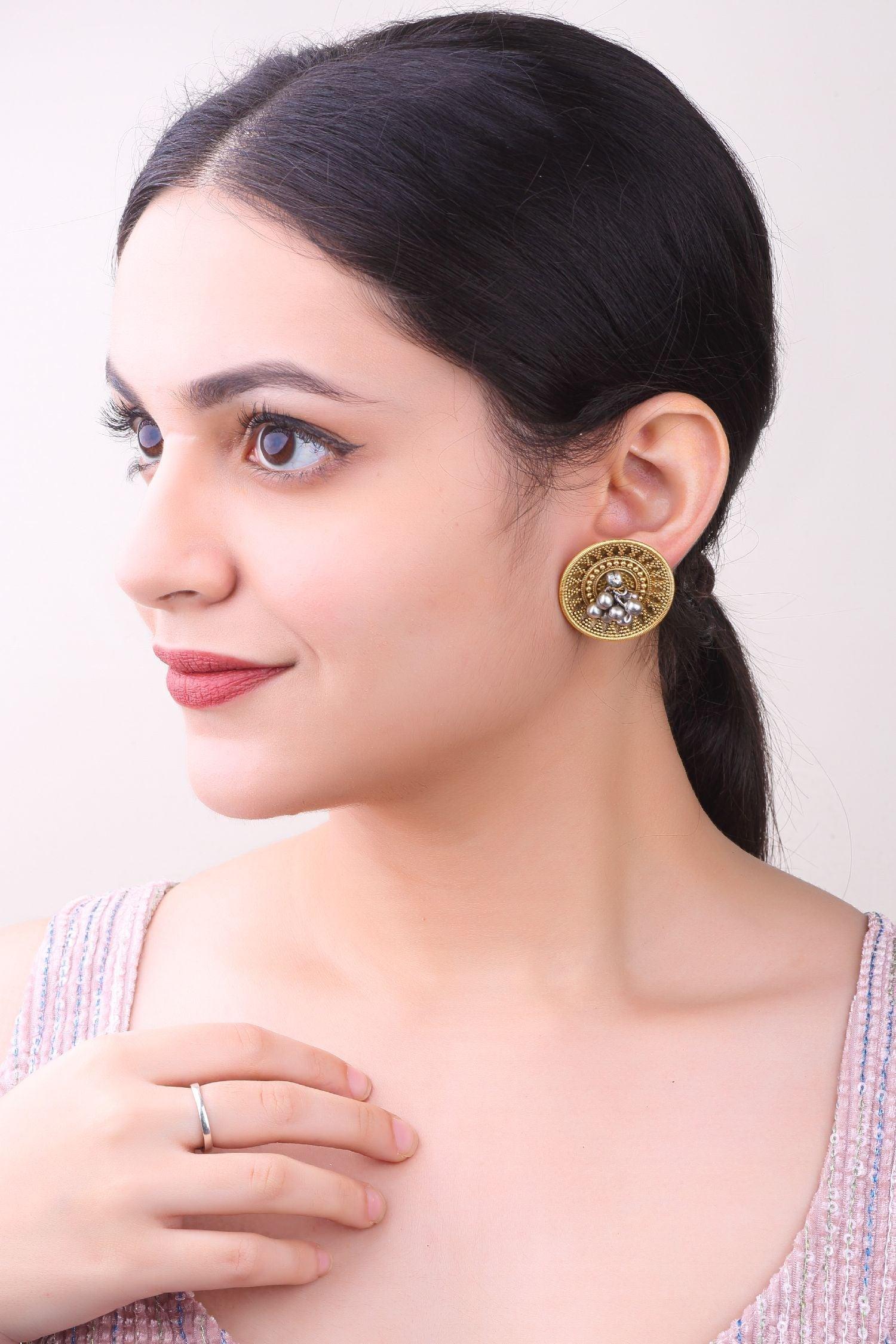 Gold Plated Cute Earrings - Griiham