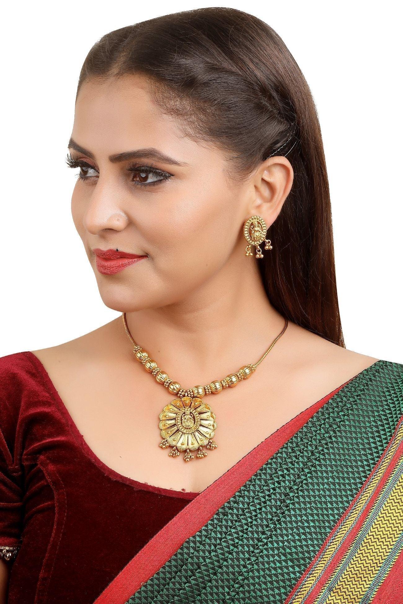 Gold Plated Cute Short Necklace Set - Griiham