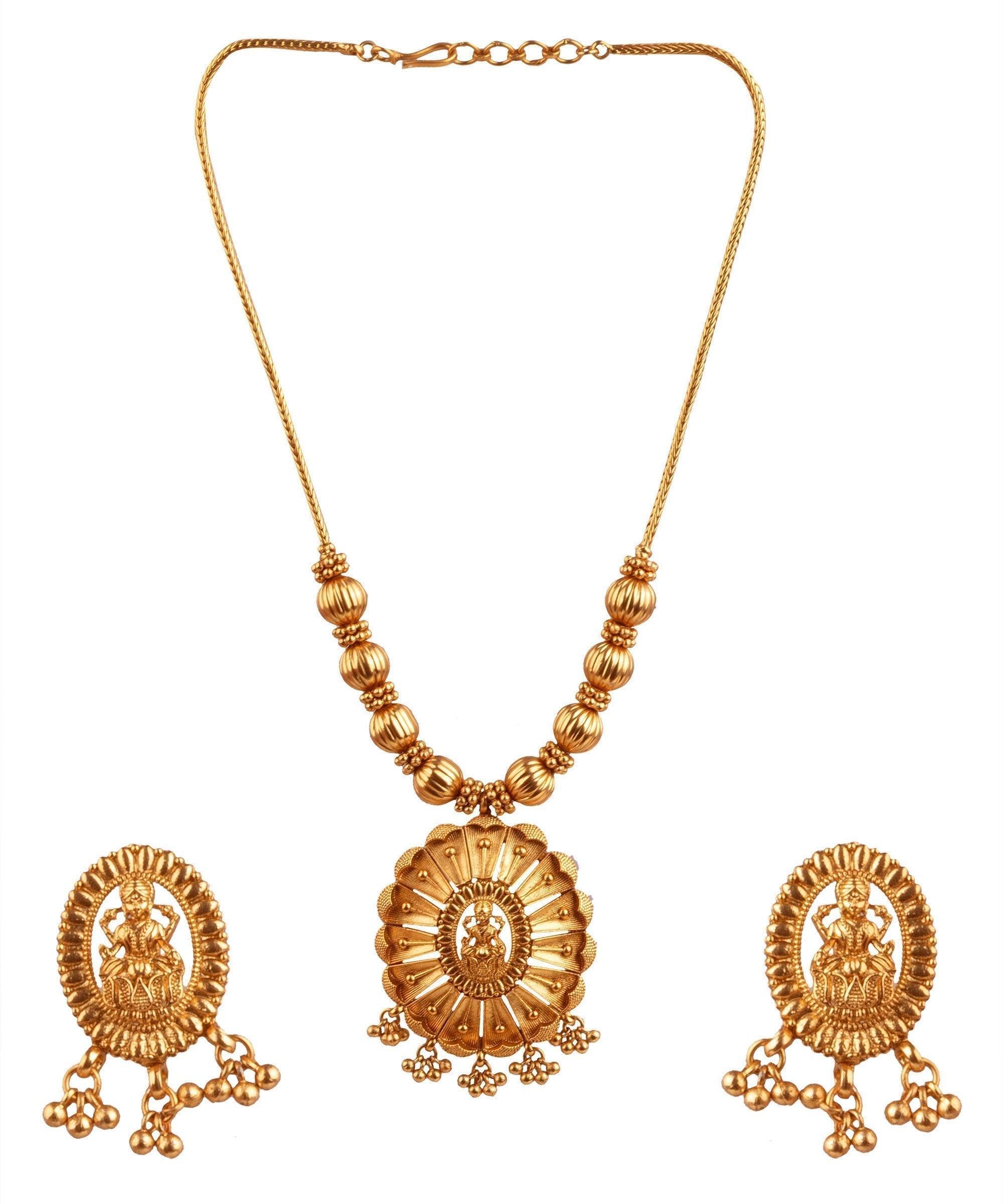 Gold Plated Cute Short Necklace Set - Griiham