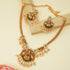 Gold Plated Designer Necklace Set with diff - Griiham