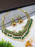 Gold Plated Designer Necklace set in different colours - Griiham