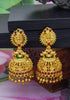 Gold Plated Earrings with AD Stones 19212N - Griiham