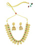 Gold Plated Elegant Necklace Set with diff Colours 8901N - Griiham