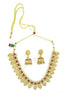 Gold Plated Elegant Necklace Set with diff Colours 8901N - Griiham