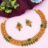 Gold Plated Elegant Short Necklace set 6924N