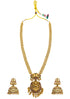 Gold Plated Exclusive Laxmi Long Necklace Set 23427N - Griiham