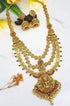 Gold Plated Exclusive Long Layered Necklace Set 16842N-1 - Griiham