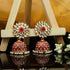 Gold Plated Exclusive design Earrings / Jhumkas 10068N - Griiham