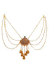 Gold Plated Hair Clip / Hair Pin 6539N