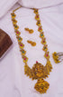 Gold Plated Long Necklace Set with AD Stones 18367N - Griiham