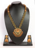 Gold Plated Long Necklace Set with diff Colours 8997N - Griiham