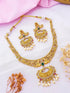 Gold Plated Medium Necklace Set