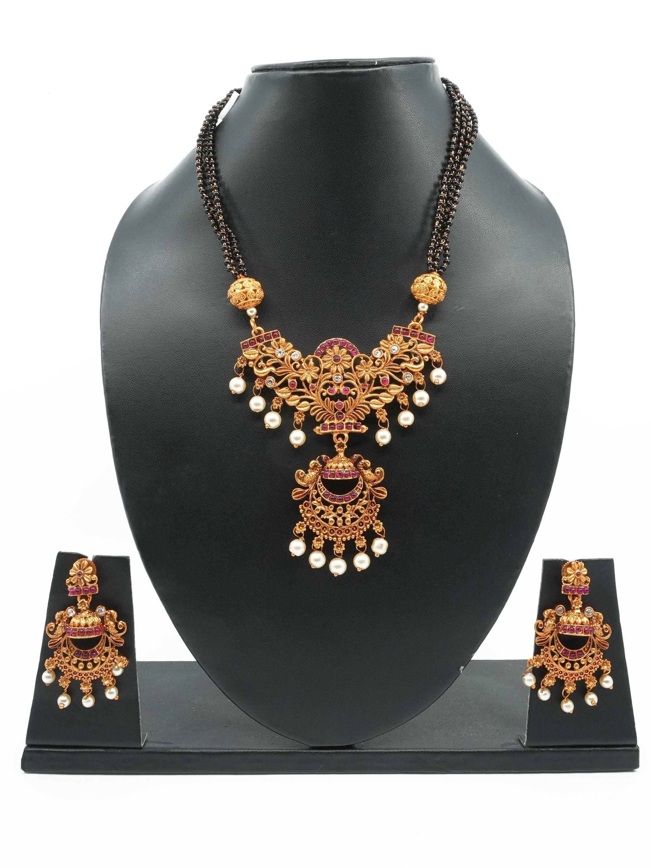 Gold Plated Pendant set - Griiham