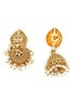 Gold Plated Pendant set with pearl mala - Griiham