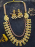 Gold Plated Royal Laxmi Hara Necklace Set