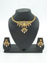 Gold Plated Sayara Collection Choker Set with best quality CZ stones 8844N - Griiham