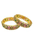 Gold Plated Set of 2 bangles - Griiham