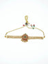 Gold Plated Short Choker Necklace set 10391N - Griiham