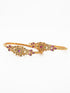 Gold Plated Studded Set of 2 AD bangles - Griiham