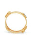 Gold Plated Studded Set of 2 AD bangles - Griiham