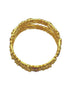 Gold Plated Studded Set of 2 bangles - Griiham