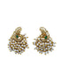 Gold Plated Temple Collection Earrings Jhumka - Griiham