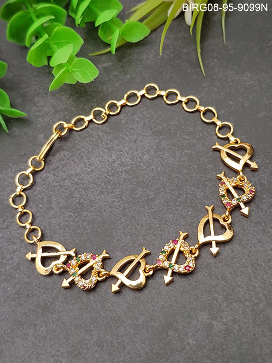 Gold Plated adjustable Bracelet