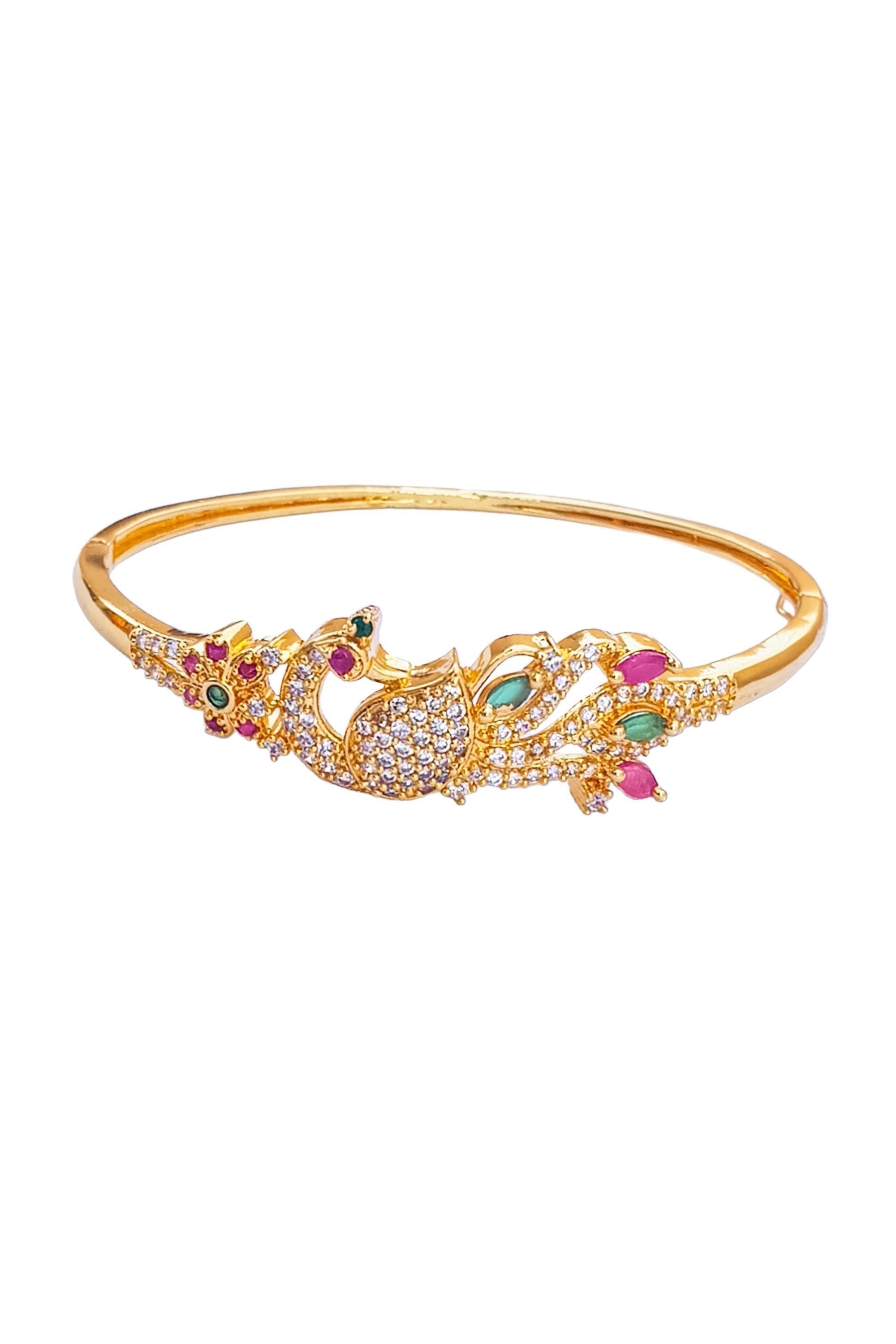 Gold Plated adjustable Sleek Bracelet - Griiham