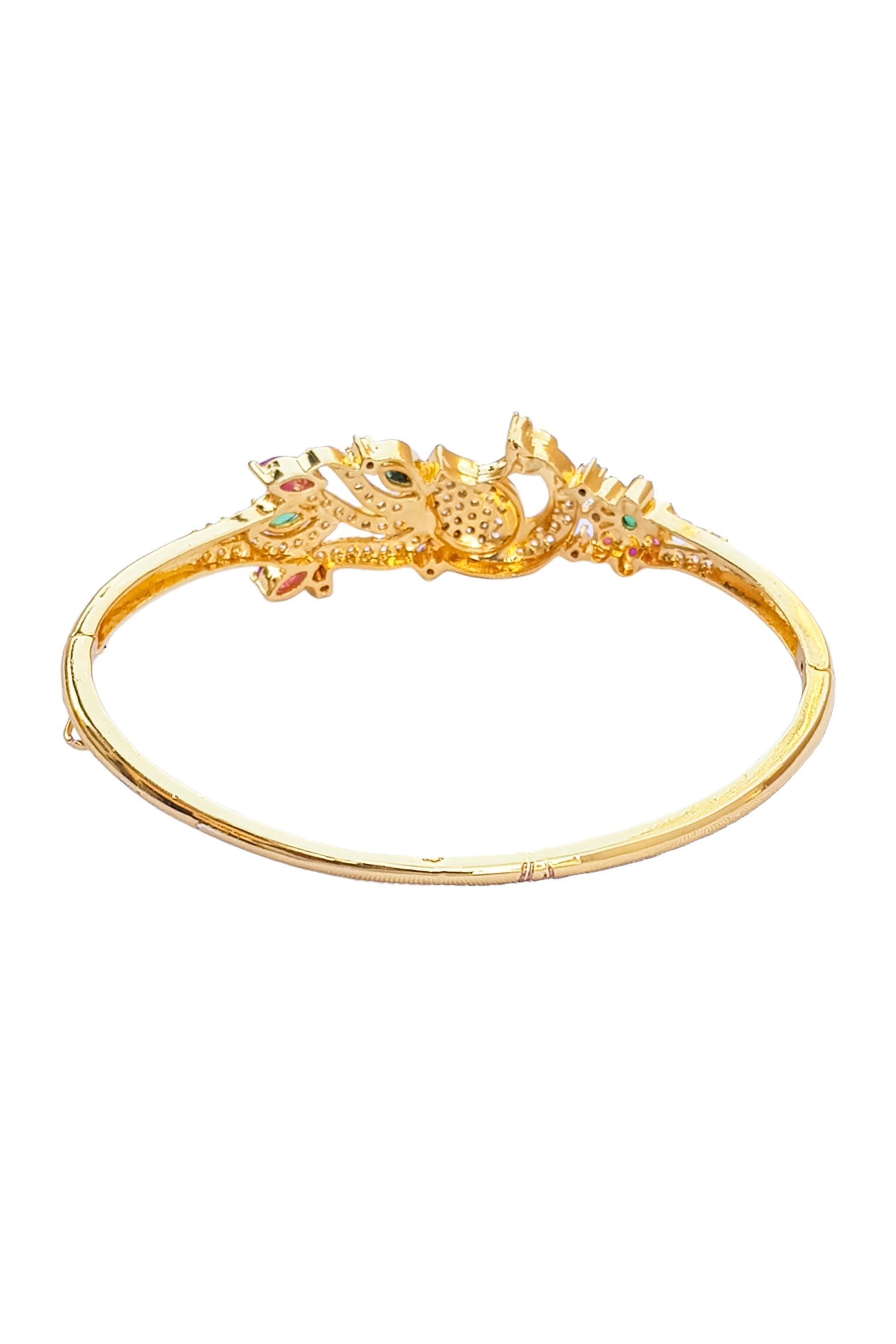 Gold Plated adjustable Sleek Bracelet - Griiham