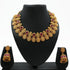 Gold Plated colored stone Necklace set 9490N - Griiham