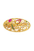 Gold Plated designer sari pin - Griiham