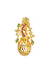 Gold Plated designer sari pin - Griiham