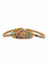 Gold Plated with Multii colour Stones Set of 4 bangles 11540A - Griiham