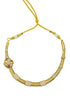 Gold Plated zercon floral concept Necklace Set - Griiham