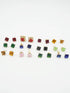 Gold finish Studs/ Earring/jhumka interchangeable stones 11178N - Griiham