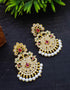 Gold plated Classic AD Jhumka Earrings