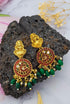 Gold plated Classic AD Jhumka Earrings