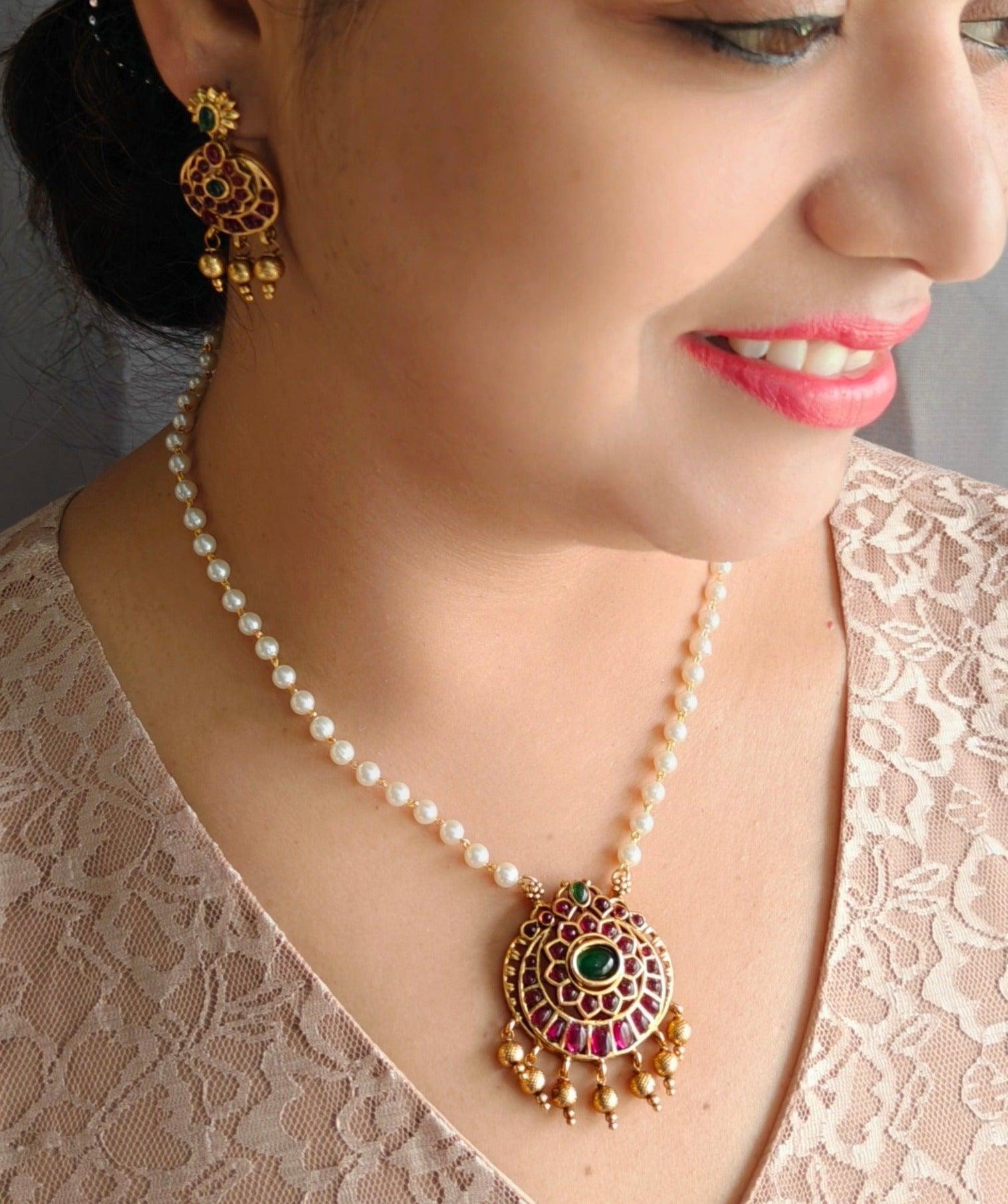 Gold plated Classic Necklace Set - Griiham