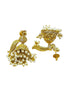 Gold plated Classic design Jhumka Earrings - Griiham