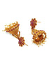 Gold plated Jhumka Earrings - Griiham