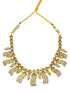 Gold plated Light weight Jaali work Necklace Set