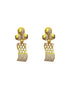 Gold plated Light weight Jaali work Necklace Set